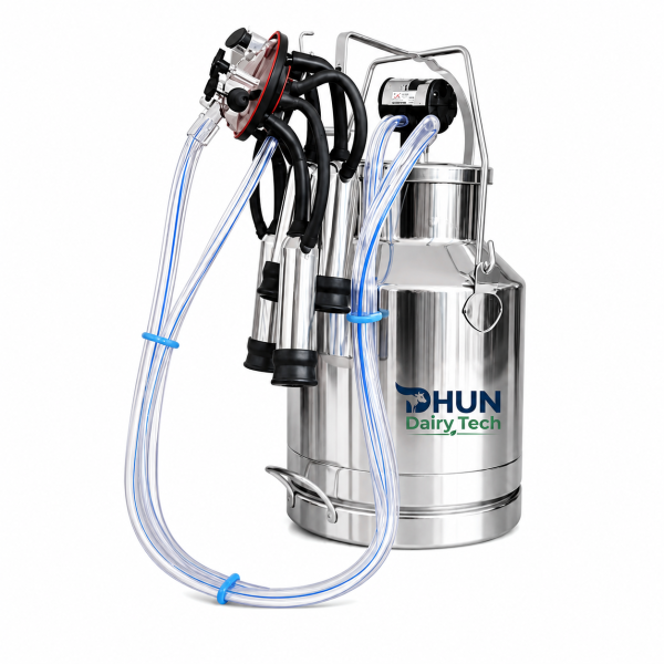 Dhun 25L milking machine bucket set